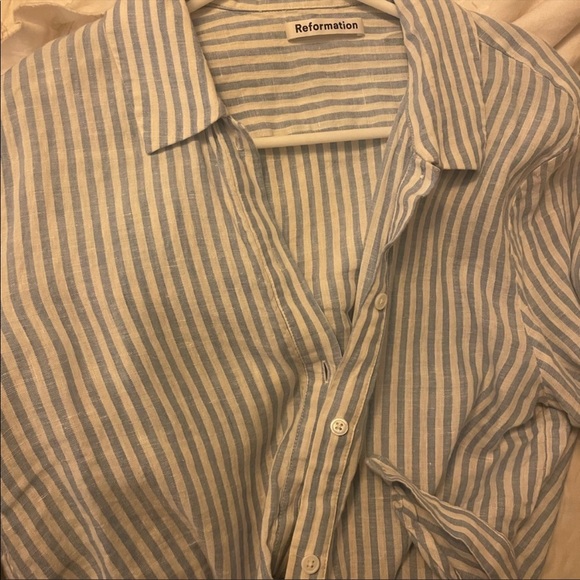 Reformation Anzio linen top size Small - Picture 4 of 4